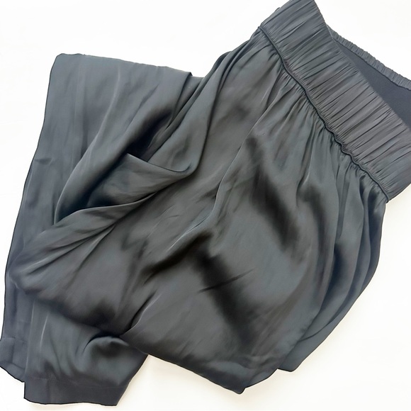 Halston Heritage Black Draped Harem Pants Size L - Picture 8 of 9